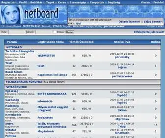 Netboard.hu(FĂłrum) Screenshot