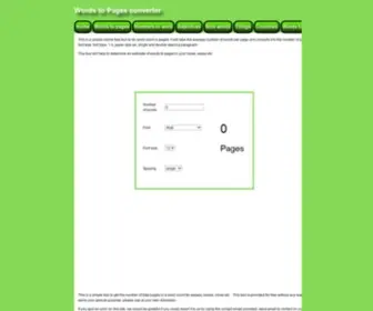 Netbookasus.com(Words to Pages converter) Screenshot