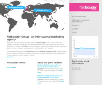 Netboostergroup.com(Netbooster Group) Screenshot
