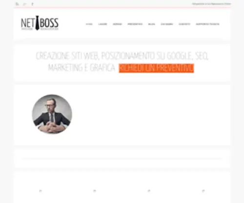 Netboss.it(Creazione Siti Web Roma) Screenshot