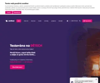 Netbox.cz(Optický internet netbox) Screenshot