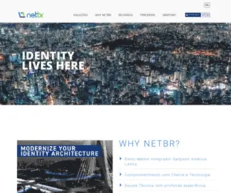 Netbr.com.br(Extend your ID) Screenshot