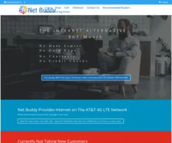 Netbuddy.co(4G LTE Home &Travel Internet solutions) Screenshot