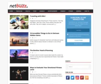 Netbuzz.org(News, quizzes, Traveling, Entertainment, Animals news, Viral news, Recipes, Health) Screenshot