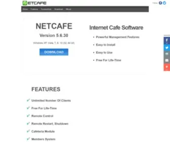 Netcafesystem.com(Internet cafe software) Screenshot