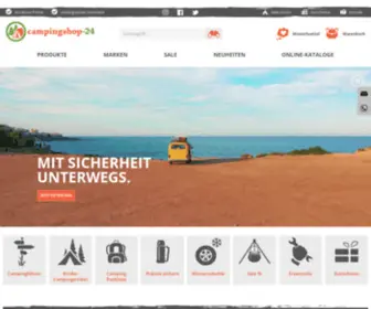 Netcamping.de(Online Shop für Camping) Screenshot