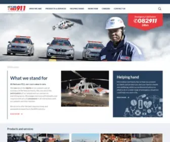 Netcare911.co.za(The leading private healthcare provider in s.a) Screenshot