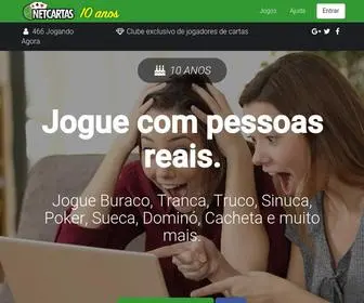 Netcartas.com.br(Buraco) Screenshot