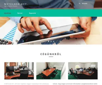 Netclass.eu(NETCLASS Kft) Screenshot