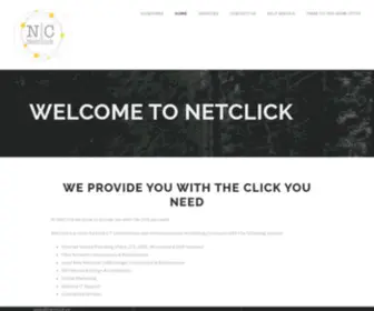 Netclick.co(The click you need) Screenshot