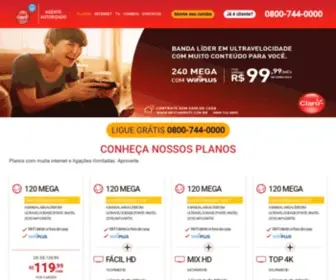 Netcombotv.com.br(Planos NET Claro HD TV) Screenshot