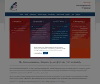 Netcom.co.uk(Net Communications) Screenshot
