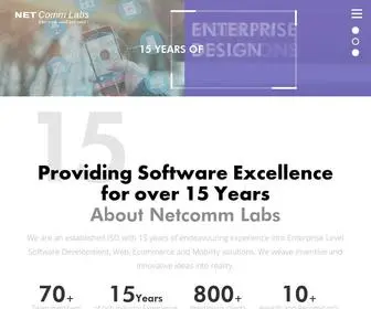 Netcommlabs.com(Best Website Designing & Web Development Company in Delhi NCR) Screenshot