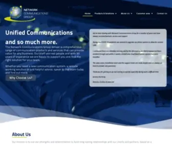 Netcomms.co.uk(Home Page) Screenshot