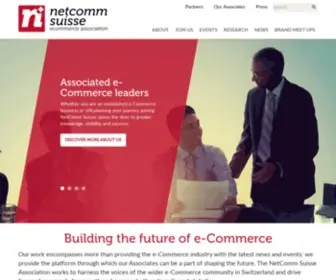 Netcommsuisse.ch(NetComm Suisse e) Screenshot