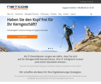 Netcos.de(Netcos GmbH) Screenshot