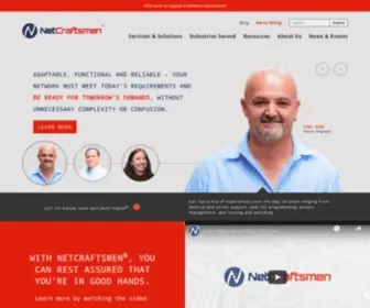 Netcraftsmen.com(Experienced Networking Consultants) Screenshot