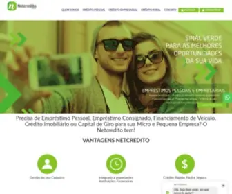 Netcredito.com.br(Plataforma Online de Empréstimo Fácil) Screenshot