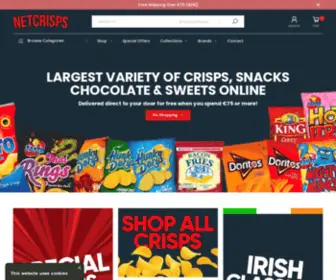 Netcrisps.com(Buy Crisps Online Ireland) Screenshot