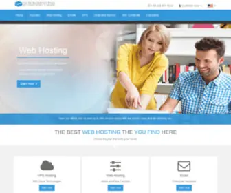 Netcrohosting.com(A Website Hosting service provider) Screenshot