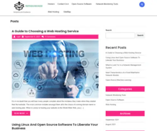 Netcrunched.com(WordPress) Screenshot