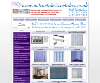 Netcurtain2Curtains.co.uk(Net Curtain 2 Curtains) Screenshot