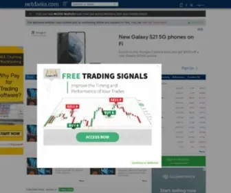 Netdania.com(Forex Charts) Screenshot