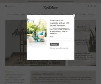 Netdecor.co.za(South Africa's Premier Online Decor Store) Screenshot