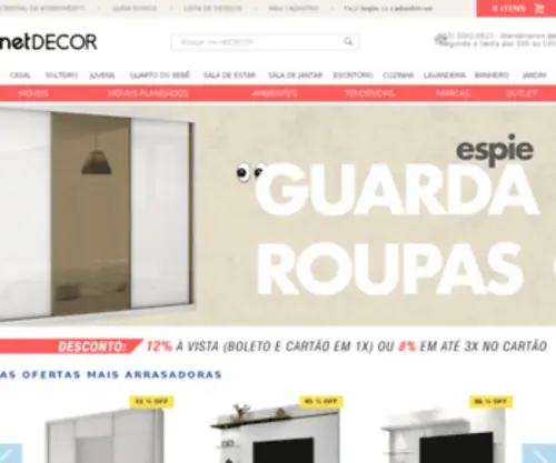 Netdecor.com.br(Loja Virtual) Screenshot