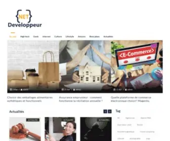 Netdeveloppeur.com(Astuces, bons plans et actu geek) Screenshot