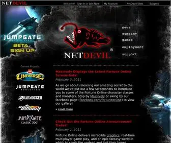 Netdevil.com(NetDevil) Screenshot