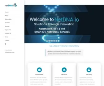 Netdna.io(Solutions through Innovation) Screenshot