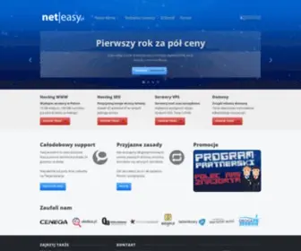 Neteasy.pl(Tani hosting) Screenshot