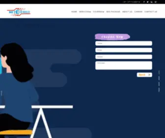 Netechbulls.com(Netechbulls training institute) Screenshot