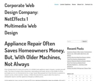 Neteffects1.net(Corporate Web Design Company) Screenshot