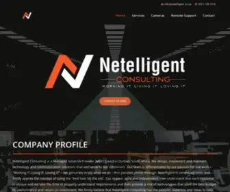 Netelligent.co.za(Netelligent Consulting is a Managed Solution Provider (MSP)) Screenshot