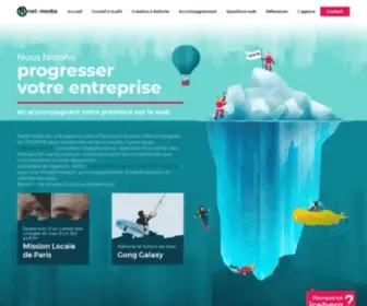 Netemedia.fr(Agence web Paris (mais pas que)) Screenshot