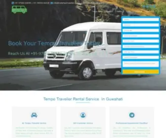 Netempotraveller.com(We Deliver Northeast Tempo Traveller) Screenshot