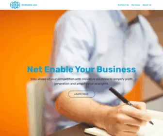 Netenable.com(Innovative solutions for all industries) Screenshot