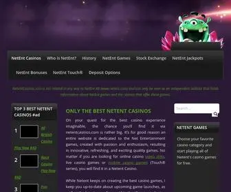 Netentcasinos.com Screenshot