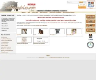 Netequestrian.com(English horse Tack) Screenshot