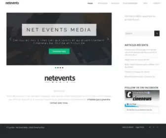 Neteventsmedia.be(Cinenews, OUT & Filous) Screenshot