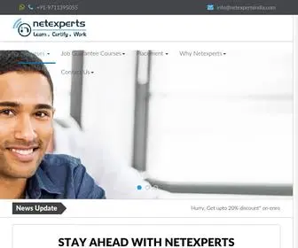 Netexpertsindia.com(Training Institute Networking Courses CCNA) Screenshot