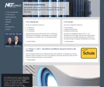 Netexpress.de(IT-Betreuung & Beratung in und um München) Screenshot