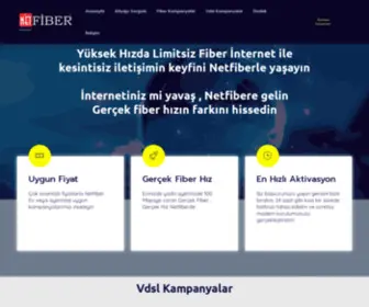 Netfiber.com.tr(İster) Screenshot