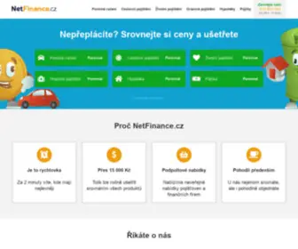 Netfinance.cz(Srovnání) Screenshot