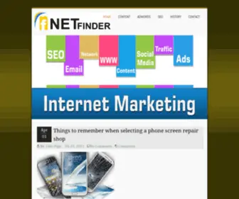 Netfinder.co.nz(Professional Digital Strategists) Screenshot