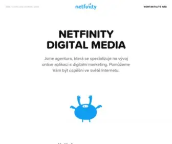 Netfinity.cz(Digitální agentura) Screenshot