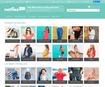 Netflea.com(Secondhand clothes and items) Screenshot