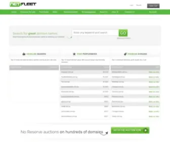 Netfleet.com.au(Buy & Sell Domains) Screenshot